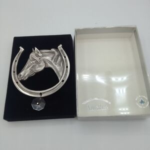 Auralim Pewter Metal Horse Sun Catcher
